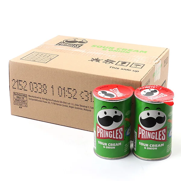 Mini Pringgles (onion flavor) 53g x 12 pieces