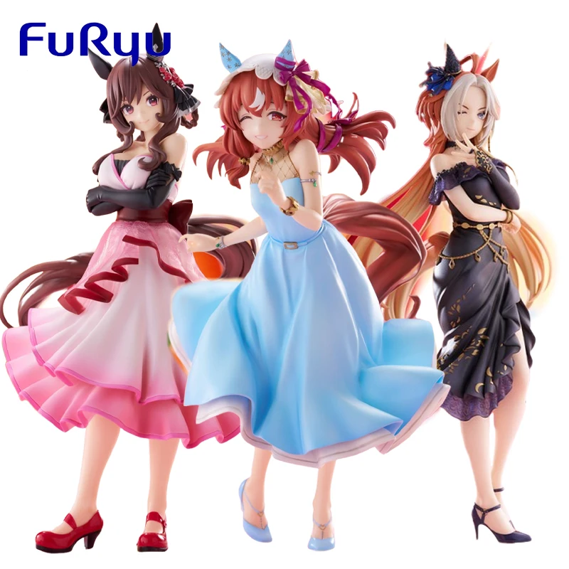 

Pretty Derby Original FuRyu Trio-Try-iT Still in Love Orfevre Gentildonna Anime Figure PVC Collectible Model Ornaments Toy Gifts