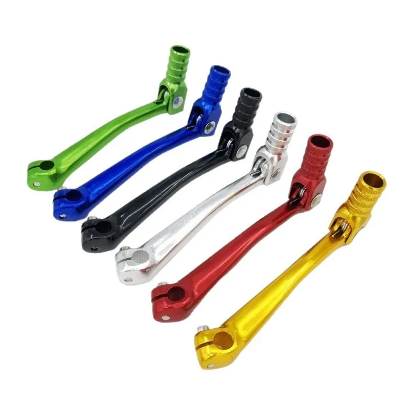 Aluminum shift lever for motorcycles. the shift levers of Huayang T4, MX6, M4, 7, and S3.lever for off-road racingand