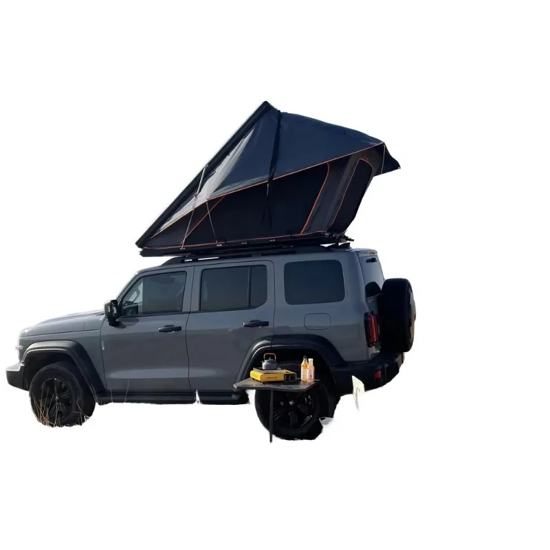 2026 Ultra‑Thin Hard Shell Rooftop Tent, Waterproof Windproof Roof Tent for SUV Truck Outdoor Camping Road Trip Overlanding