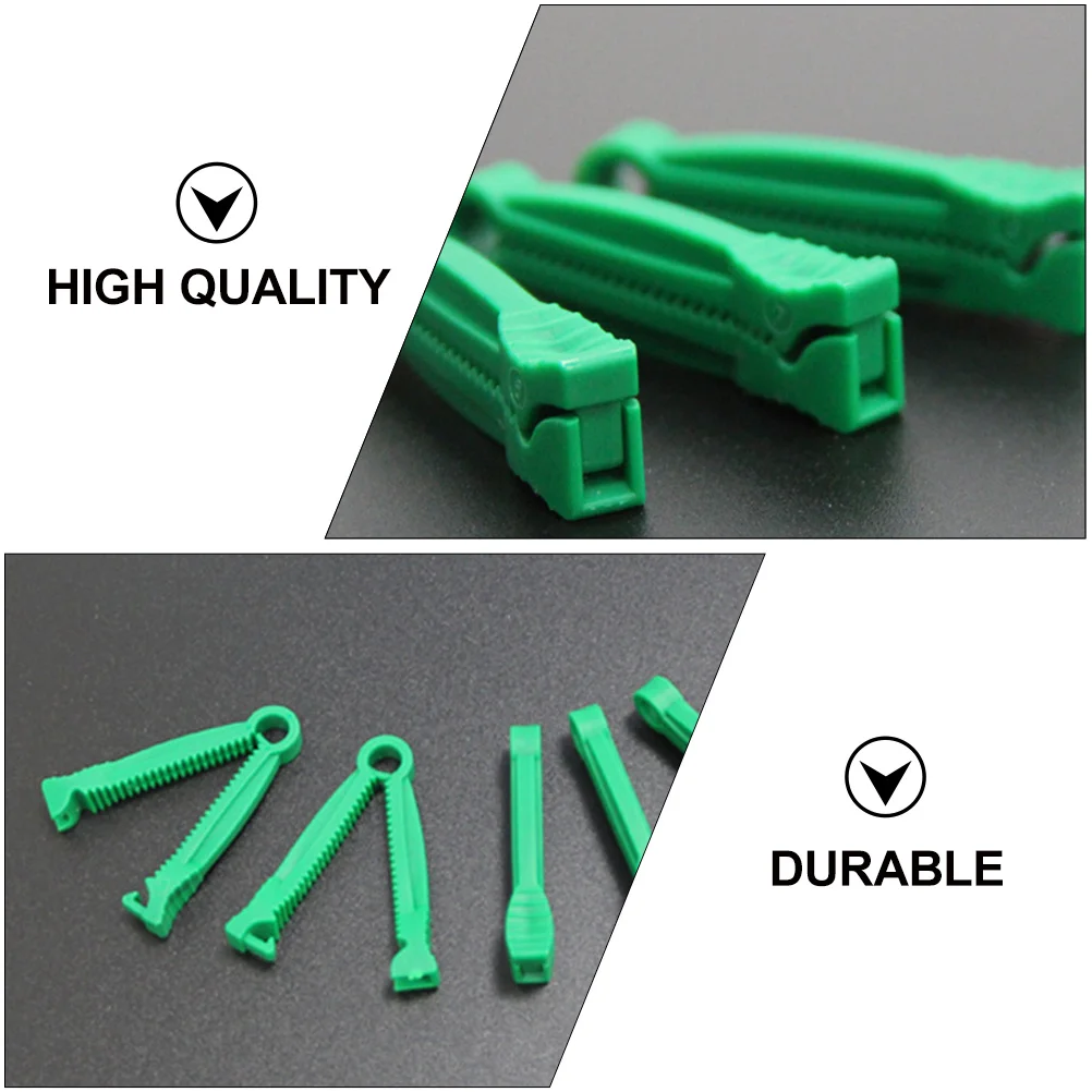 

100pcs Umbilical Cord Clips Disposable For Farm Livestock Breeding Whelping Supplies Puppy Kitten Pig Clamps Nursing Tool
