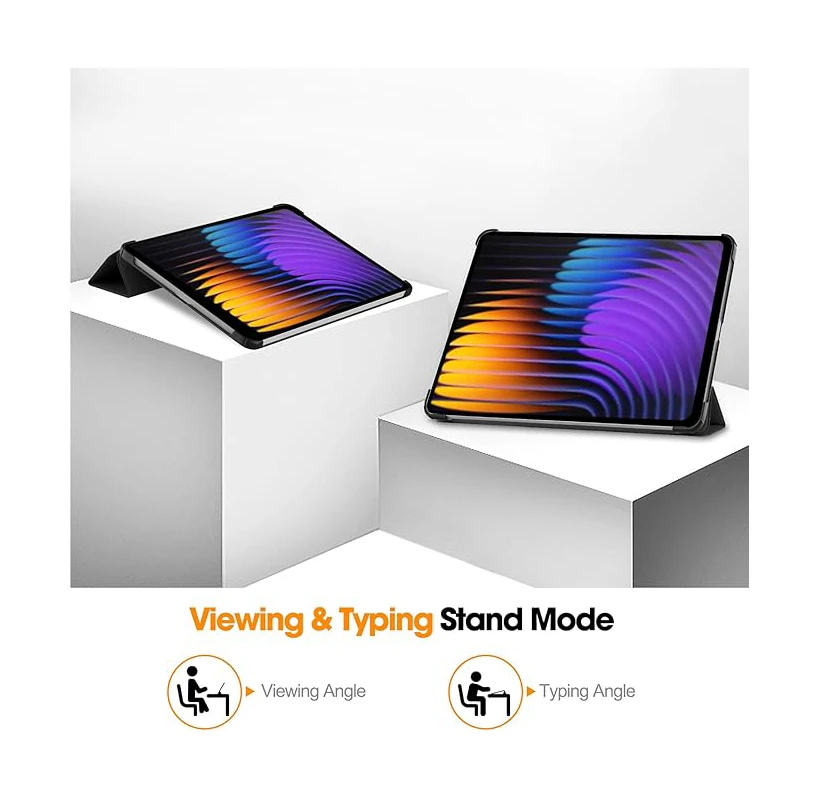 

Чехол для планшета Xiaomi Pad 8/Pad 8 Pro 11.2 дюйма, из искусственной кожи, защитный, противоударный