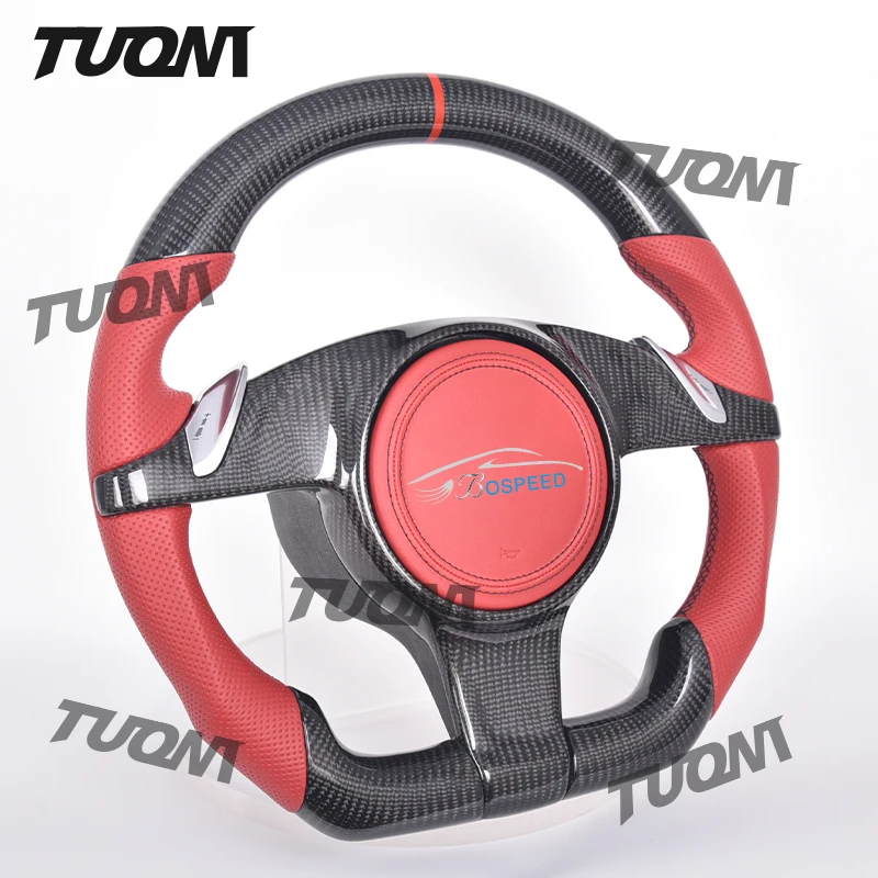 Fit For Porsche Panamera Macan Cayenne Taycan 718 Cayman GT4 911 Carrera Targa GT3 RS Carbon Fiber Car Steering Wheel