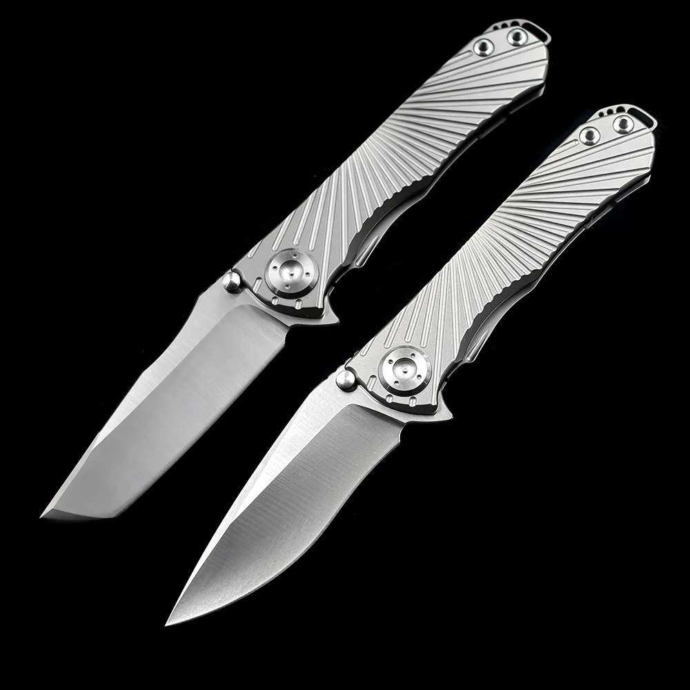 

Складной нож Chris Reeve Umnumzaan 100% N690 с титановой ручкой