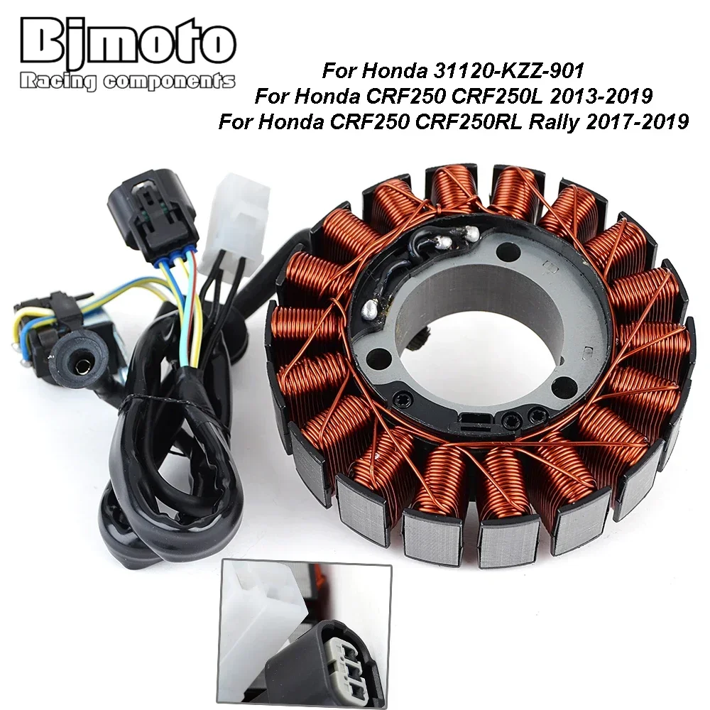 

Motorcycle Stator Coil For Honda CRF250 CRF250RL Rally CRF250L CRF 250 250RL 250L 250 RL L 2013-2019 2018 2017 31120-KZZ-901