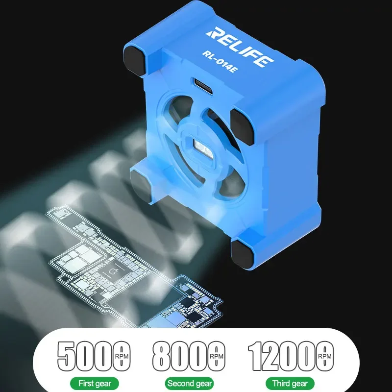 RELIFE RL-014E Ventilador de resfriamento de cura UV Manutenção multifuncional Cura UV, exaustão de fumaça, função multifuncional de resfriamento multifuncional