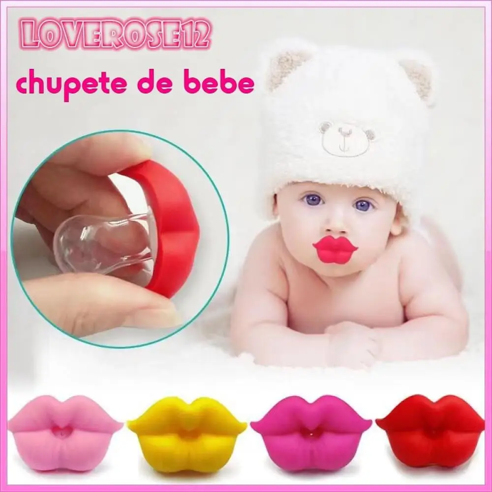 Newborn 0-3 years old baby Cute Baby Silicone Lips Moustache Animal Shaped Pacifier Photography Accessories