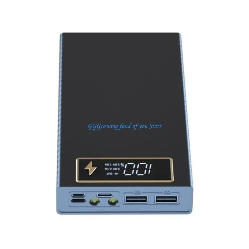 

H9EB 6x18650 Battery Holder Box DIY Case 6x18650 Shells for Outdoor Travel Plastic Boxes No Batteries
