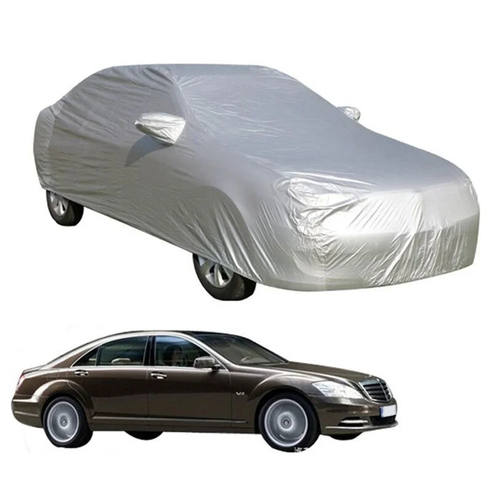 Universal Full Car Cover Outdoor Indoor UV Protection Sunscreen Heat Protection Dustproof  Scratch-Resistant Sedan Suit