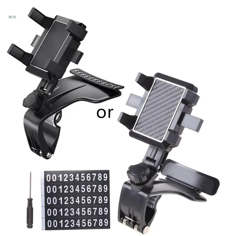 Auto Car Rear View Mirror Mount Stand Holder For Cell Phone GPS Universal Dropship