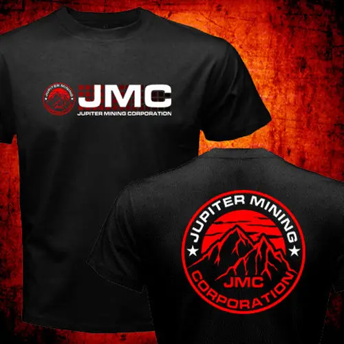 Nueva camiseta informal con cuello redondo para hombre, serie Red Dwarf, Jupiter Mining Corporation, Jmc Company, Space Corps, gran oferta, supermoda