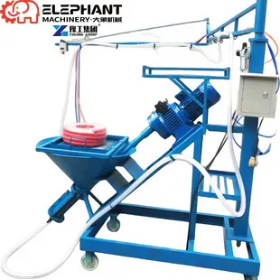 Factory Directly Automatic GRC Glass Fiber Spraying Machine Composites Fiberglass Resin Fiber Spray Machine For House Decoration