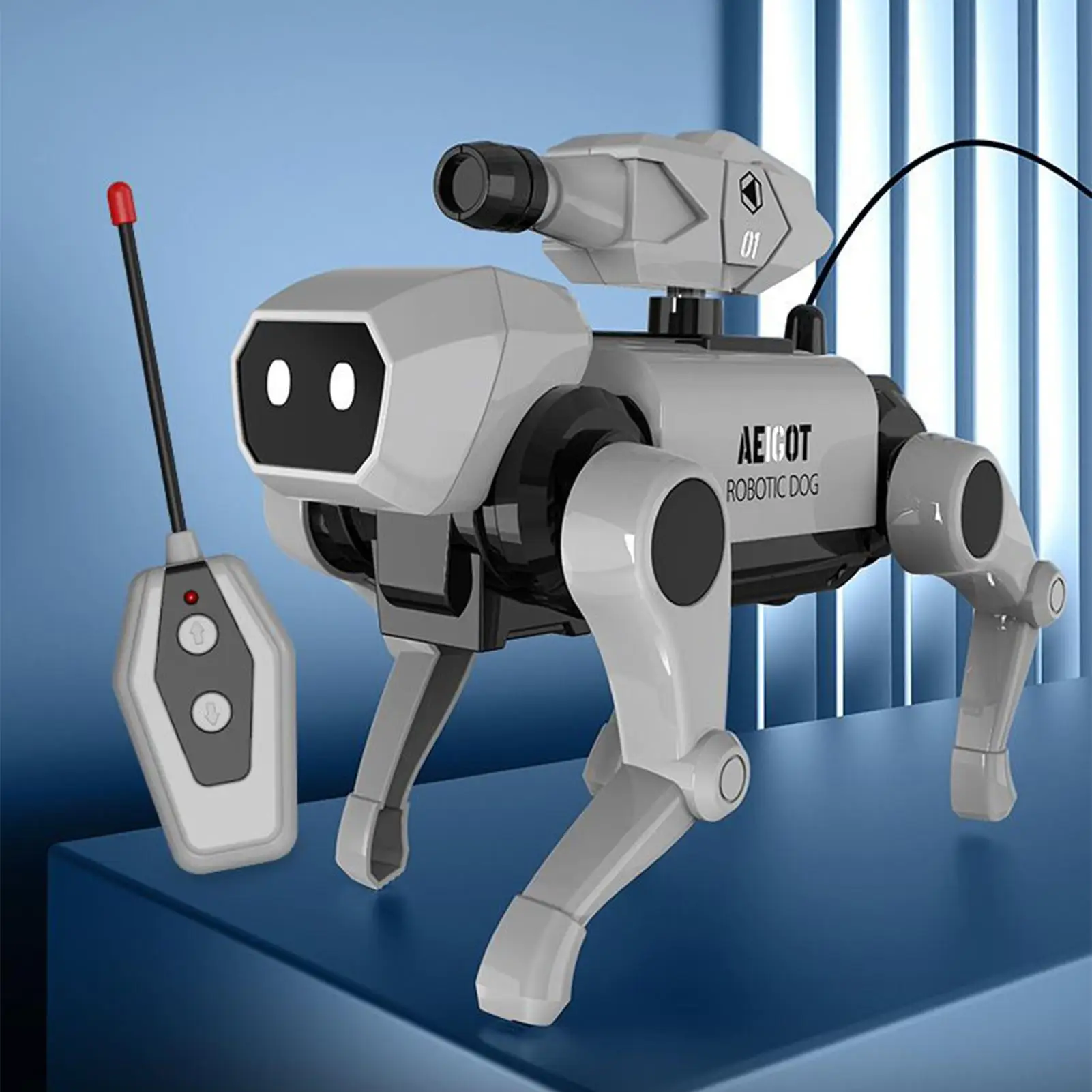 Chien Robot intelligent interactif, jouets éducatifs pour animaux de compagnie, apprentissage pour anniversaire, vacances, enfants, jeunes garçons