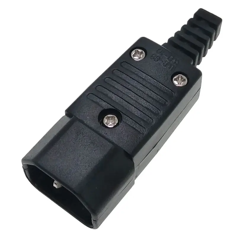 IEC C14 C15 Male Female Plug Socket PDU PSU Rewireable Cord Connector Ac250V 10A