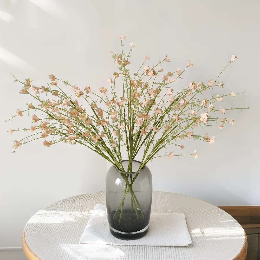 

Artificial Bouquet Full Of Stars Flowers And Flowers Arrangement Fake Flowers Home Decoration Floral Plastic Plants Wedding 7pcs
