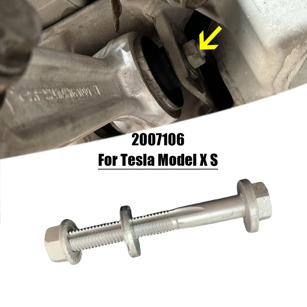 Kit de boulons pour bras inférieur de suspension avant de voiture, vis pour bras flexible 2007108 pour Tesla Model X/S, pièces extérieures automobiles
