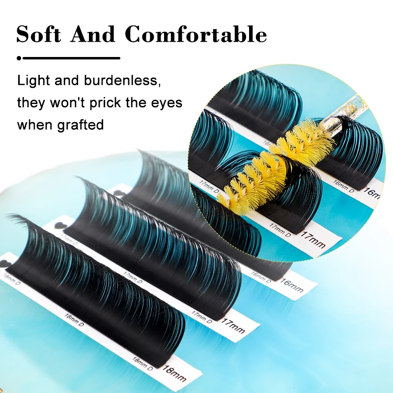 10 Cases/Lot Winky Beauty 12 Rows Professional Individual Eyelashes Extension Russia Volume Eyelash Extension Supplies Materials