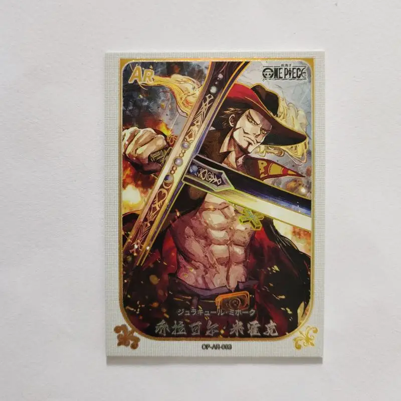 Anime One Piece Portgas-D- Ace Monkey D. Luffy Ar Card Game Collection Rare Cards Children\'s Toys Boys Surprise Birthday Gifts