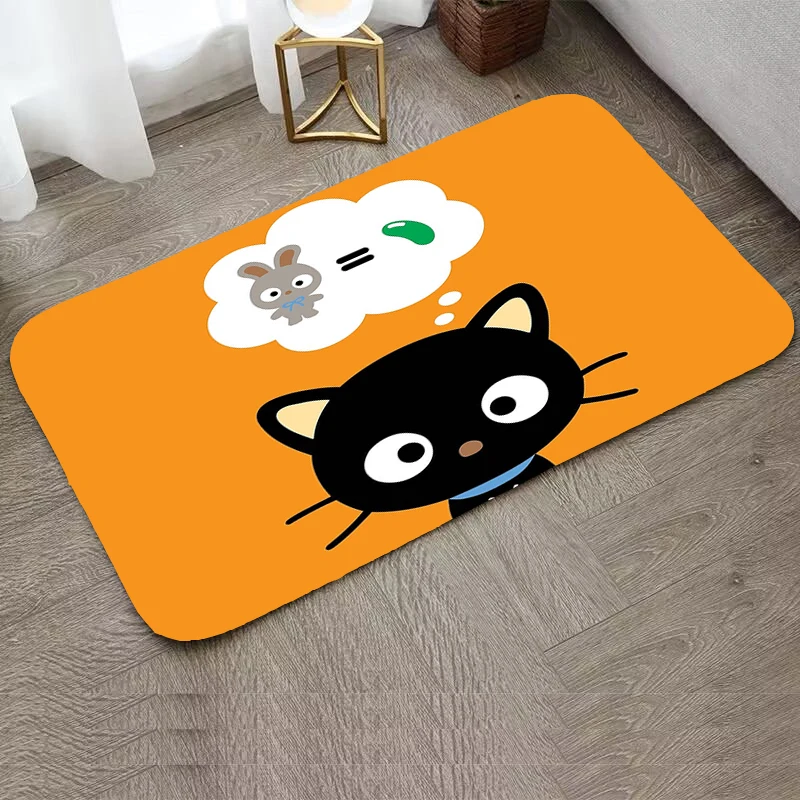 Chococat Entrance Carpet Non-slip Kitchen Mat Home Decoration Children Room Mat Floor Mats Anime Rug Custom Rug for Bedroom Rugs