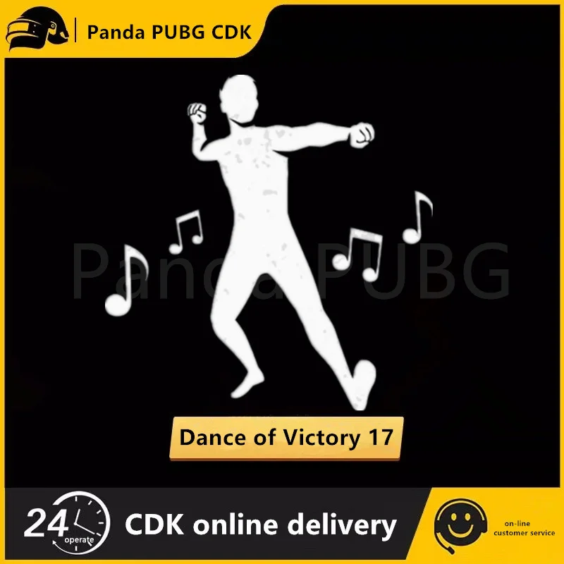 

PUBG Skin Victory Dance 17, экшн-эмодзи для цыплят ест, Паровая игра, код выкупа CDK