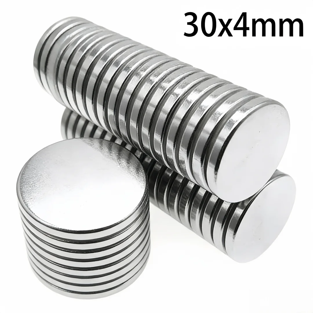 30x4mm Round Powerful Magnets 30mmx4mm For Home Refrigerators, Offices DIY 30*4mm