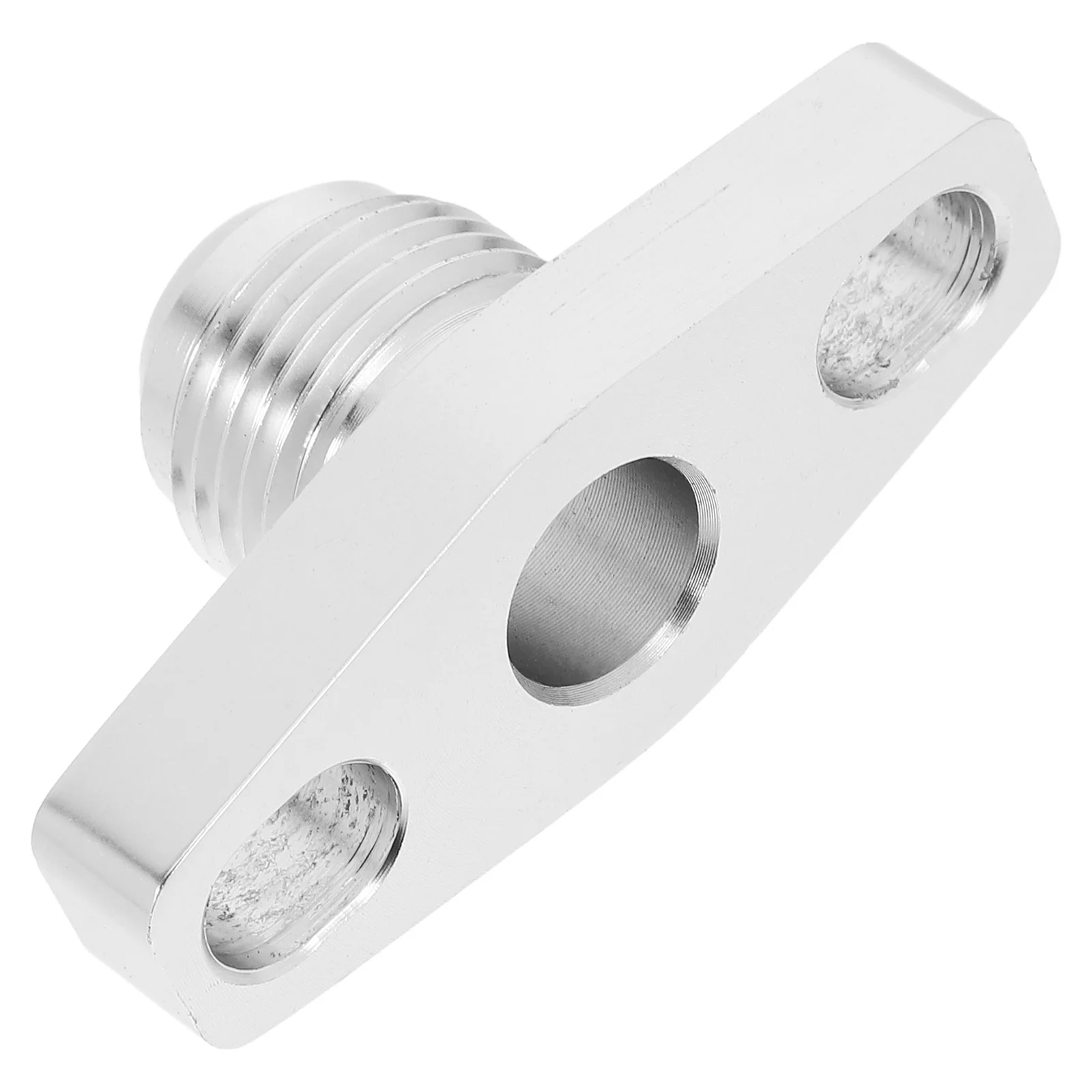 

Turbo Oil Return Flange An10 Aluminum Alloy Turbocharger Heavy Duty Flange Replacement Auto Part Turbo Oil Drain Return