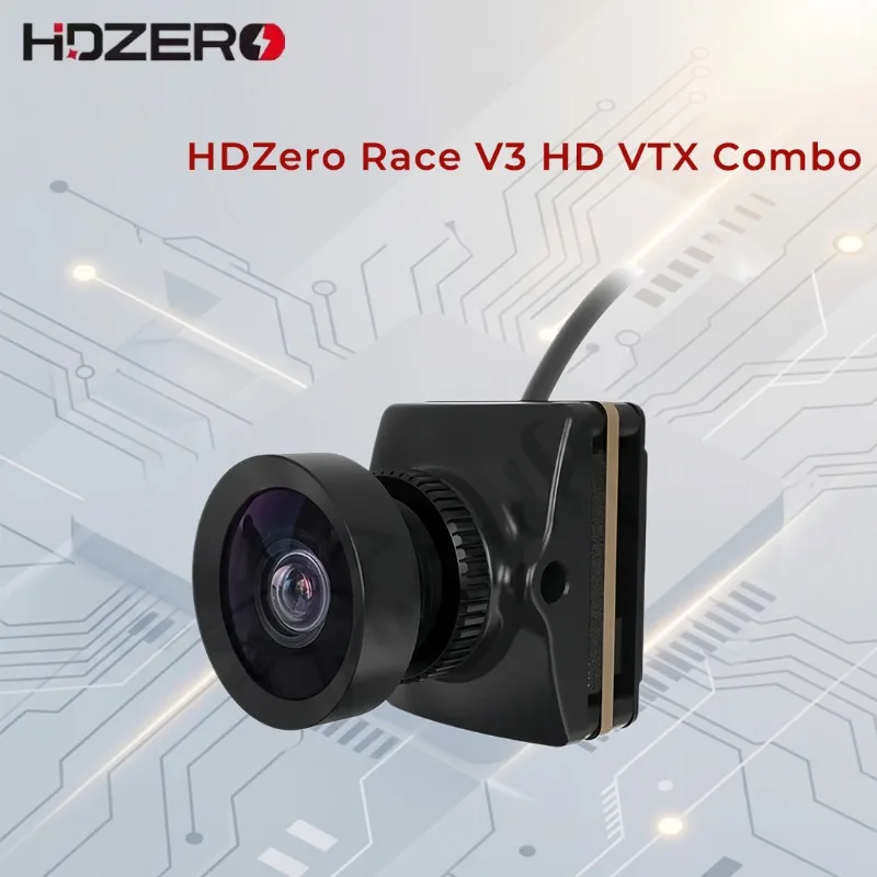 

HDZero Race V3 HD Digital VTX Video Transmitter / Nano 90 V2 Camera 5.5g 1.6mm PCB for FPV Racing Drones Freestyle RC Quadcopter