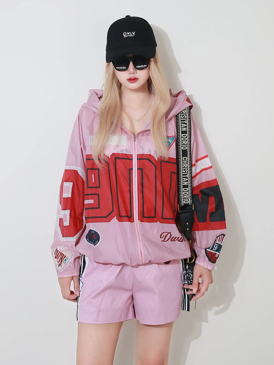 

New 2025 Spring Summer Anti-Uv Hat Design Silk Thin Outerwear Women's Faionable Beautiful Hat Design Ice Silk Long Sve Coat