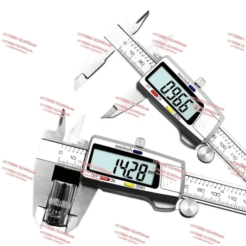 Vernier  0.01mm with depth measuring rod Measuring tools Stainless steel caliper 0-150mm electronic digital display