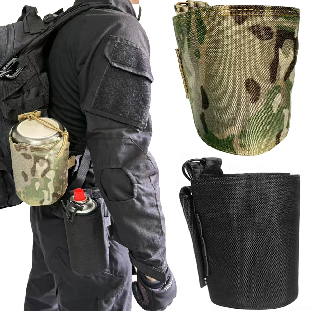 Functional Water Bottle Bag Outdoor Expansion Water Bottle Sleeve Tactical Molle Tactical Water Cup Sub-Bag Of Hunting Equipment