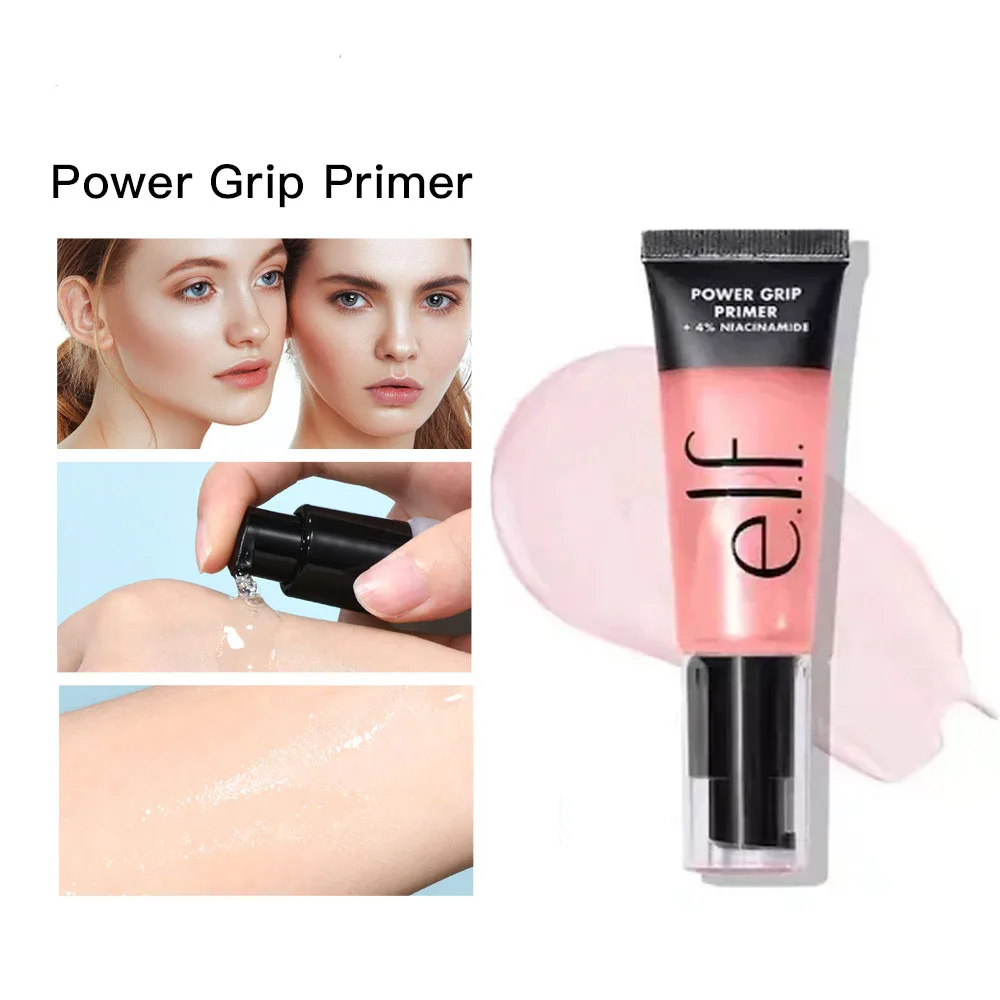 Power Grip Primer Gel Brightening Hyaluronic Acid Hydrating Moisturizing Long-lasting Wear Face Brighten Contour Makeup Cosmetic