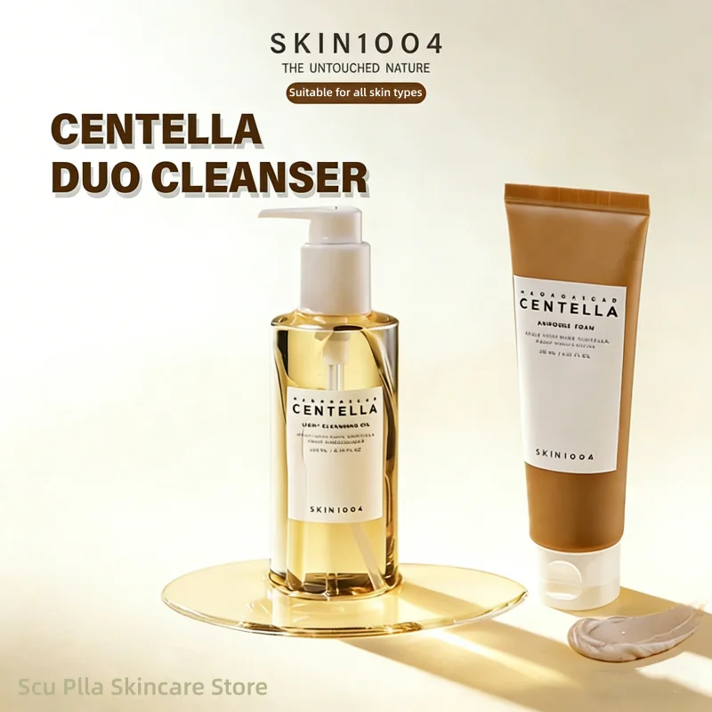 

Korean Skin Care Centella Ampoule Face Wash Foam Cleanser Facial Pore Control Makeup Gentle Cleansing Oil Original Skincare Set