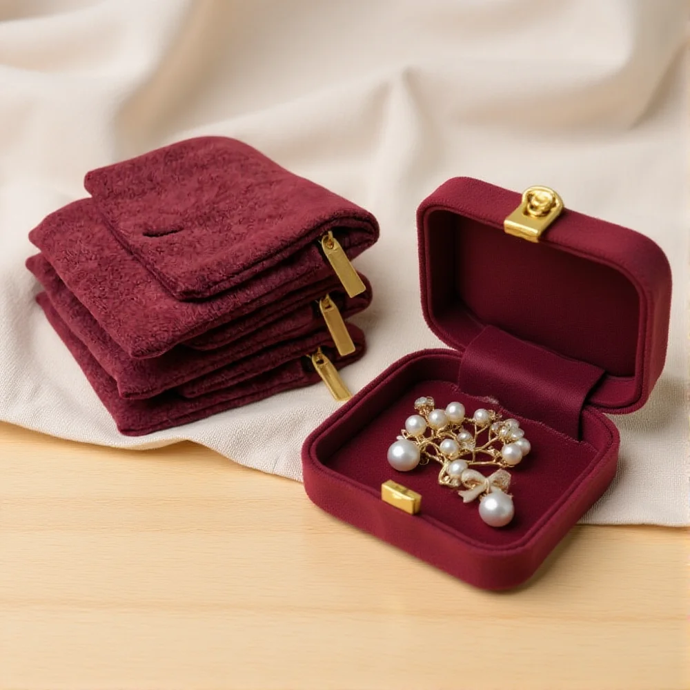 

Подарочная упаковка, сумка для хранения сережек, мягкая сумка-браслет для женщин, сумка для хранения ювелирных изделий, дома