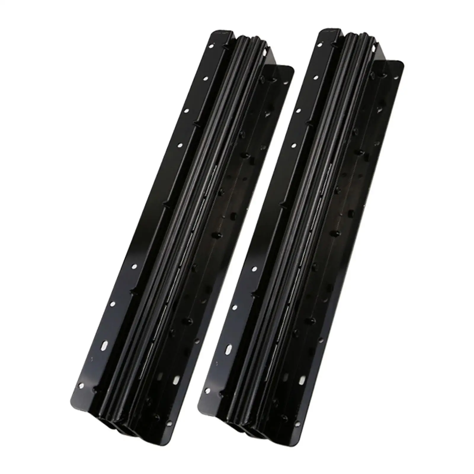2x Drawer Slides Cabinet Slider Glides for Wardrobe Drawers Keyboard Drawers