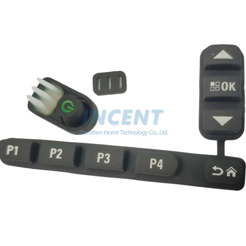 

2pcs/lot New Keypad For DM4601e XiR M8668I DGM8500e DGM5500E XPR5550e Two Way Radio Repair Part