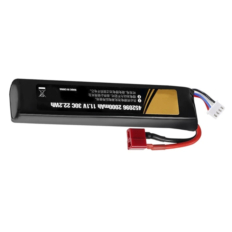 11.1V 2000mAh 3S 30C LiPo акумулятор для дистанційного керування дронами човни 11.1V LiPo 3S RechargeableT30Connector do samochodów ciężarowych