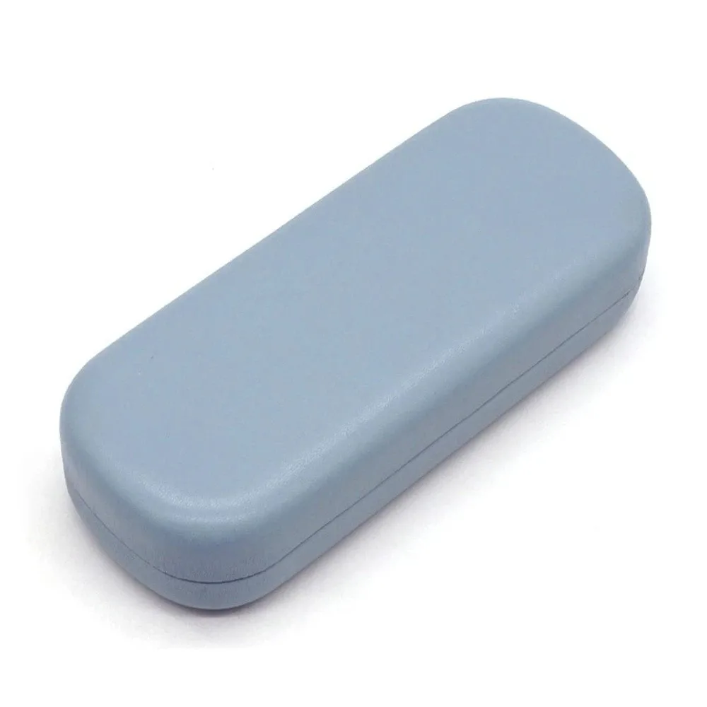 Portable Square Glasses Box PU Leather Solid Color Eyewear Case Large Capacity Waterproof Eyewear Protector Containers Men