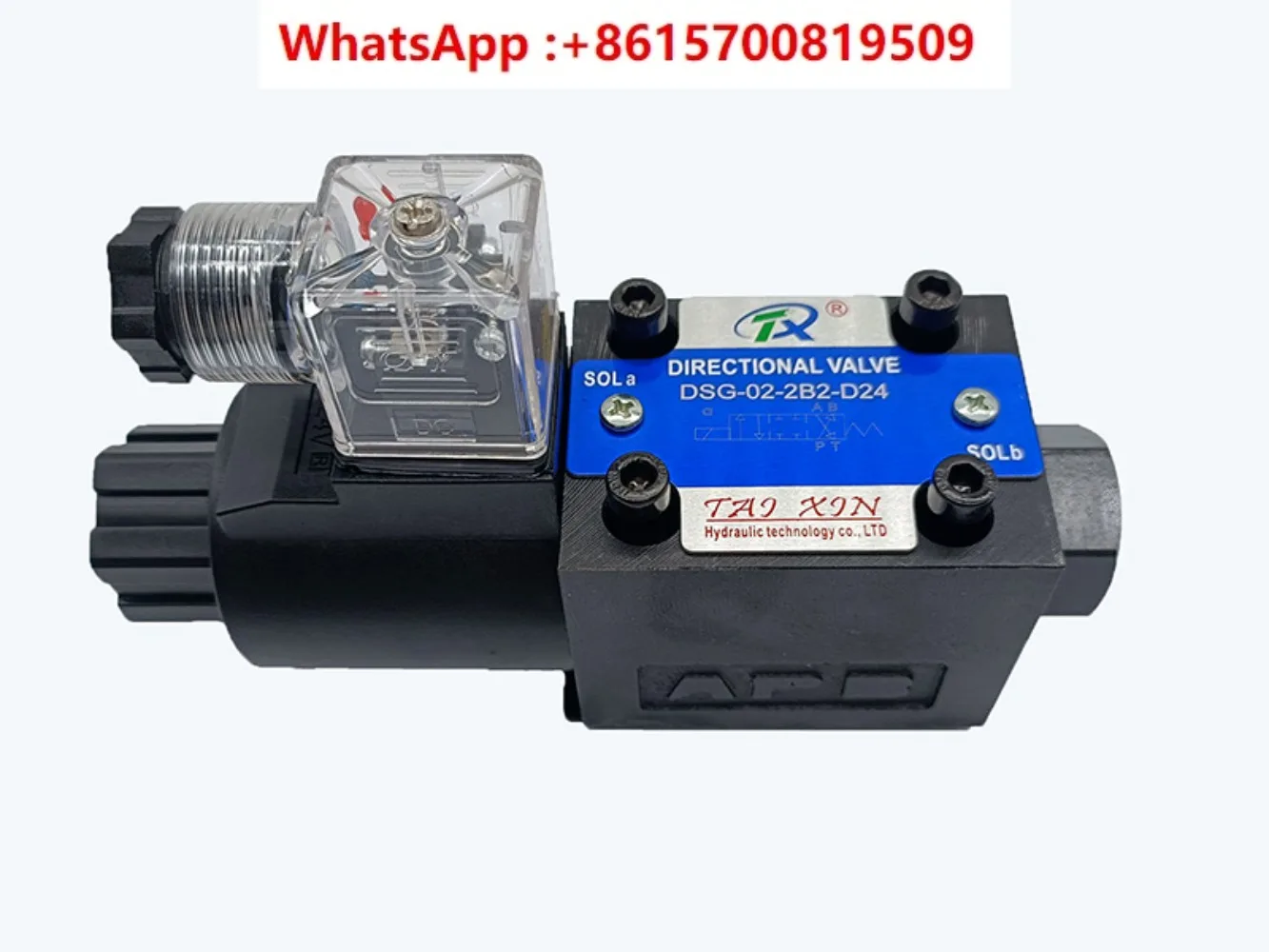 Solenoid valve, solenoid directional valve DSG-02-3C2-DL-D24 DSG-02-3C2-DL-A220