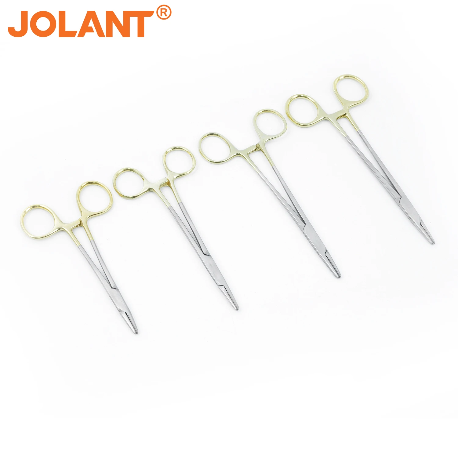 JOLANT Dental Needle Holder Plier TC Head Reusable Stainless Steel Gold Plated Handle Orthodontic Forcep Surgical Instrument