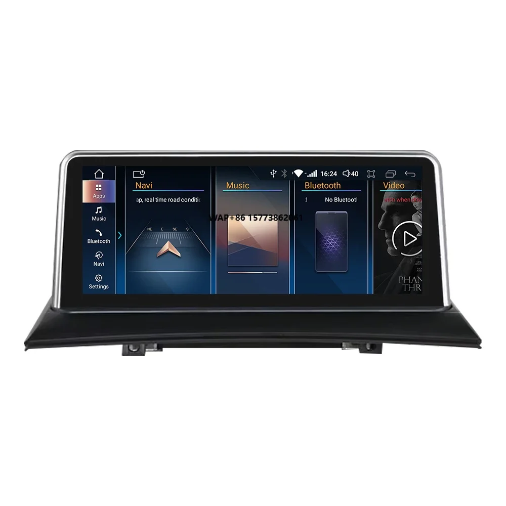 

For X3 E83 10.25/12.3 Inch Android Stereo Wireless CarPlay & Android Auto Qualcomm 665/680 CPU 8core 8+128GB GPS Navigation