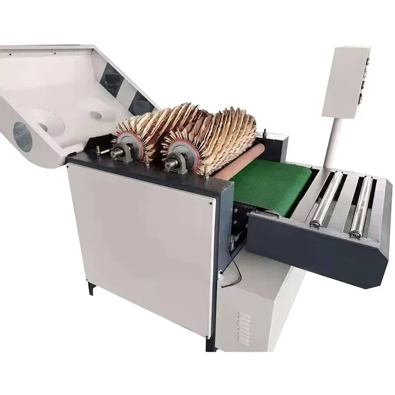 630mm Industrial Woodworking MDF Wood Door Roller Brush Polish Drum Sander Sanding Polishing Polisher Machine Tool