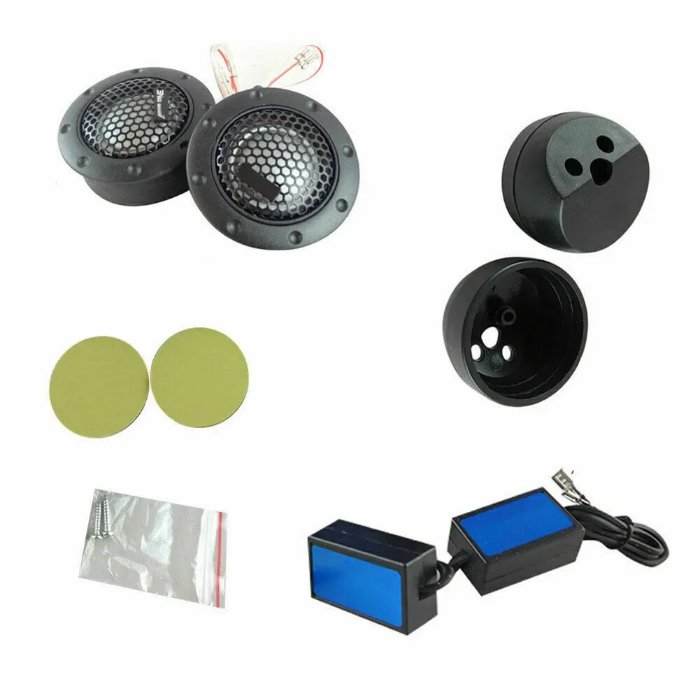 Alpine DDT-S30 Tweeters Built For Compatibility With Bass Engine Ready Amplification And Signal Processing Setups