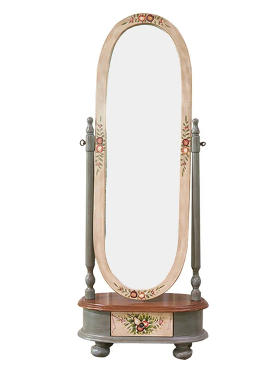 Bedroom full-length mirror, dressing mirror, floor-to-ceiling mirror, flip-out slimming clothing store fitting mirror