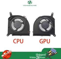 Laptop CPU GPU Cooling Fan PLB07010S12HH DC12V 0.50A 4Pin for Gigabyte Aorus 15G 15P 17G XC XB RX7G