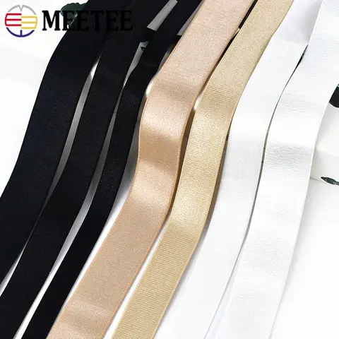 10Meters 6-30mm Nylon Elastic Band for Bra Underwear Strap Rubber Tape Pants Stretch Webbing Bands DIY Sewing Accessories