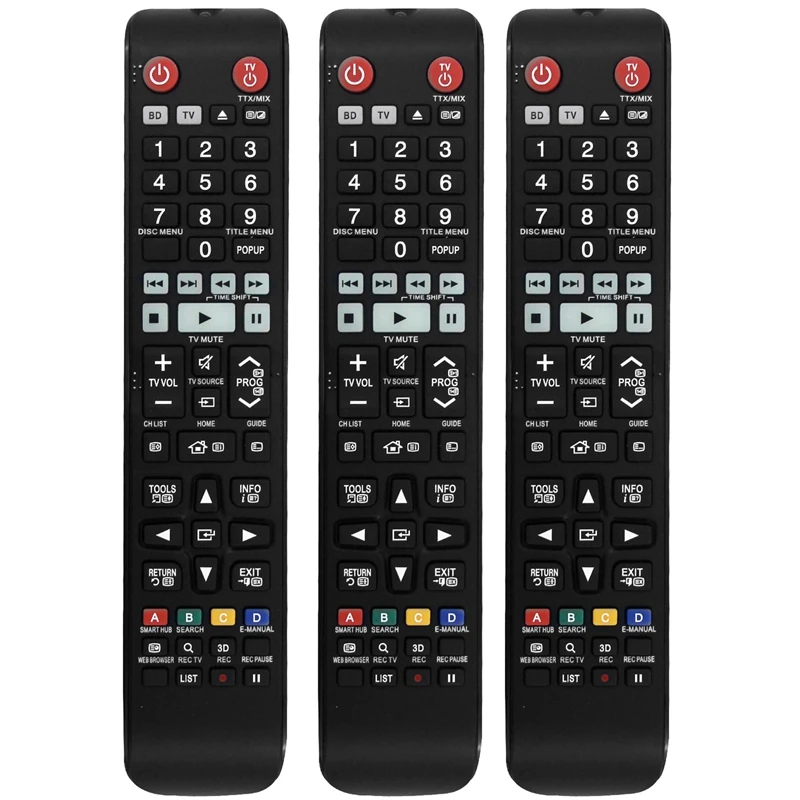 B04B-3X Replace AK59-00176A Remote Control For SAMSUNG BLU-RAY Player BD-H8500 BDH8900A/XY BD-H8500A/XY BD-H8900A/XY