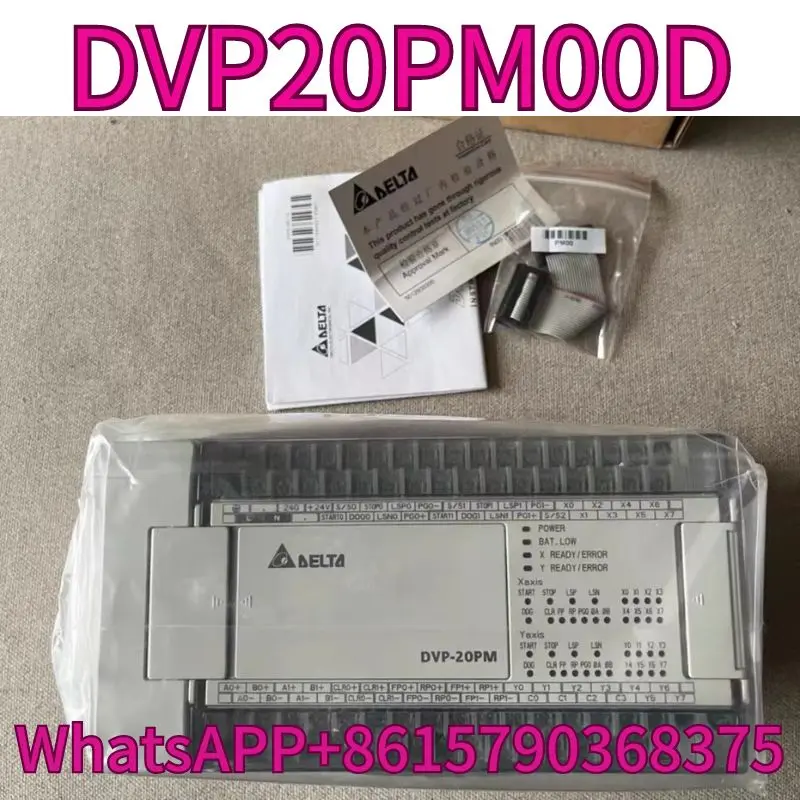 

The brand new DVP20PM00D PLC controller comes with a one-year warranty and can be shipped quickly