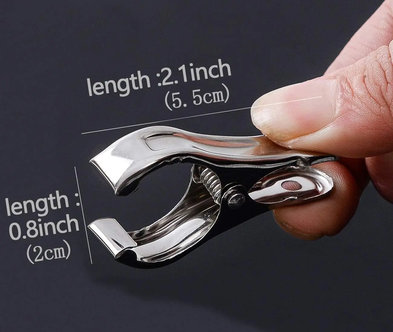 40 PCS Garden Clips, 2.1 inch Clothes pins,Heavy Duty Stainless Steel Greenhouse Clamps, Greenhouse Clips for Netting, Fix Plant