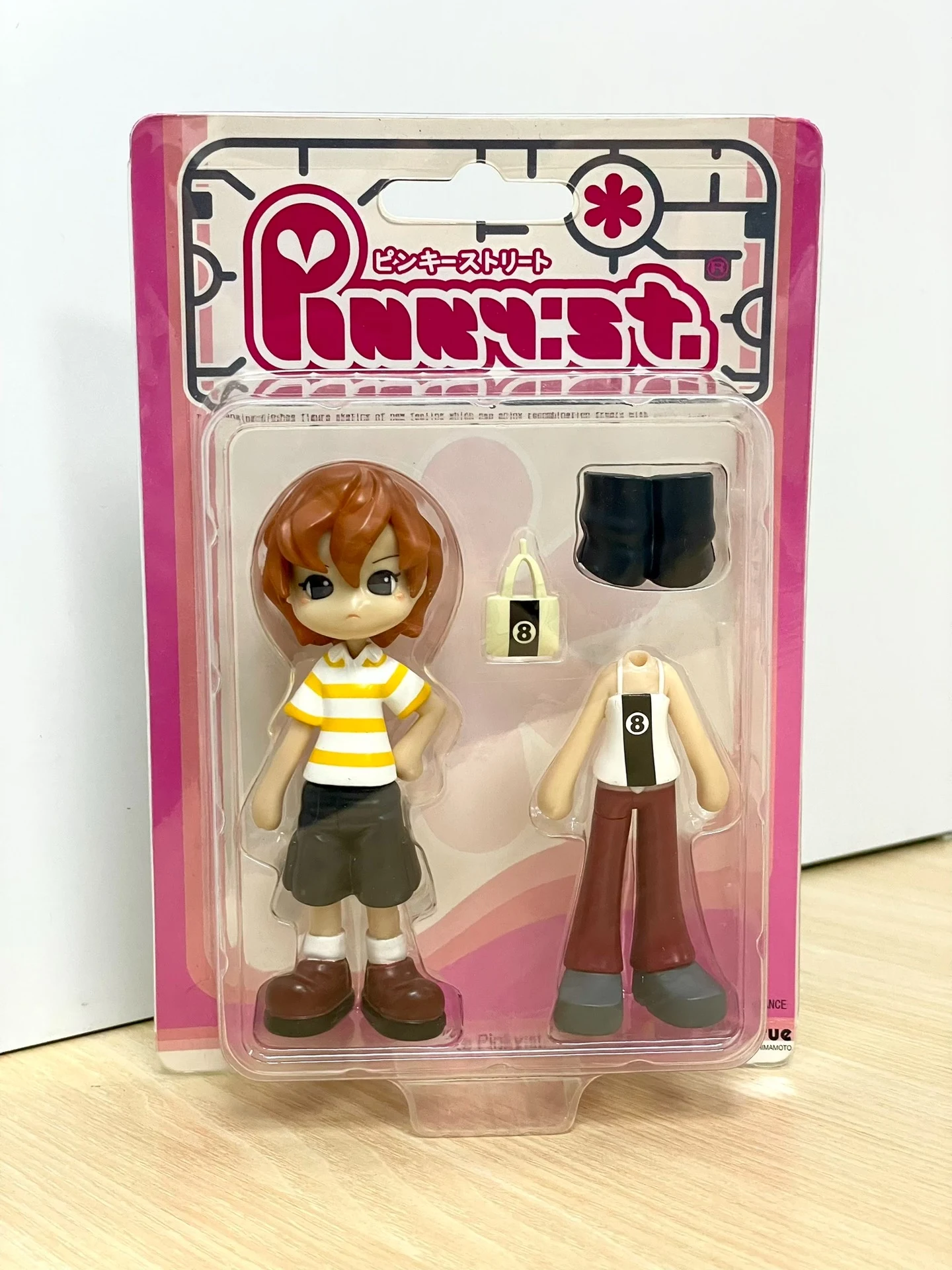 

original pinky street Dress-up doll toy collectible toy Q-version Action Figure