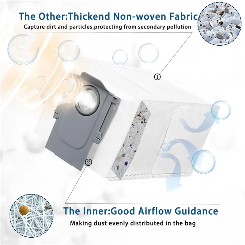 مجموعة واحدة من ملحقات أجزاء عالية الجودة للمكنسة الكهربائية Roborock Q Revo، مجموعة قطع غيار لروبوتات Roborock P10، Brus الرئيسية